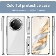 Huawei Honor Magic 7 Lite Kılıf, Şeffaf Tasarımlı Darbeye Dayanıklı Telefon Kılıfı, Tampon Hibrit Şeffaf Kapak Huawei Honor Magic 7 Lite (Yurt Dışından)