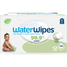 Waterwipes Çocuk Bio Islak Mendil 60 Lı x 12 Adet (720 Yaprak) - Toddler