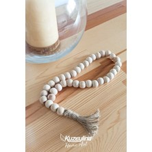 Kuzeylina Dekoratif Ahşap Boncuklu Dekoratif Süs Tesbih