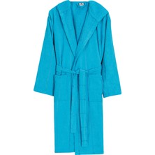 Verodis Italian Style Pamuklu Kadife Kapüşonlu Unisex Bornoz