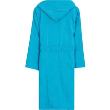Verodis Italian Style Pamuklu Kadife Kapüşonlu Unisex Bornoz