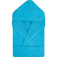 Verodis Italian Style Pamuklu Kadife Kapüşonlu Unisex Bornoz
