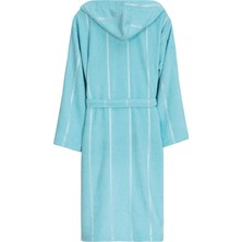 Verodis Italian Style Pamuklu Kadife Kapüşonlu Unisex Bornoz