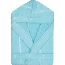 Verodis Italian Style Pamuklu Kadife Kapüşonlu Unisex Bornoz