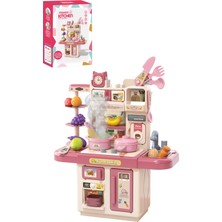 Buharlı Işıklı Pompalı Musluklu Mutfak Set