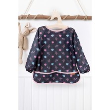 Hamur Proof Uzun Kollu 4-6 Yaş Sıvı Geçirmez Etkinlik Mama Aktivite Anaokul Kreş Bebek Çocuk Önlüğü Sheni