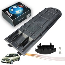 Seat Toledo 4; 2012-2019 Için Kolçak Kapağının Alt Plastik Tamir Seti (Siyah Renk)