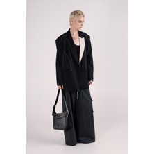 Dikiş Detaylı Blazer Ceket