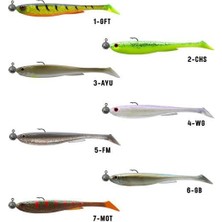 Daiwa Prorex Slım Shady 10 gr Jigheadli 7,5 cm