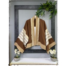 Divitin Özel Tasarım Müslin Kumaş Bohem Kimono