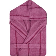 Verodis Italian Style Pamuklu Kadife Kapüşonlu Unisex Bornoz