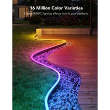 Govee RGBIC Dış Mekan Neon LED 10 Metre, IP67 Suya Toza Dayanıklı, Uygulama Üzerinden Kontrol