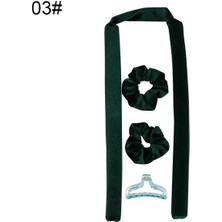 Mingming Shop No.3 Tarzı Isısız Saç Maşaları Yumuşak Saç Silindirleri Isısız Bukleler Saç Bağları ile Kafa Bandı Gecede Uzun Saçlar Için Saç Kıvırma Çubuğu (Yurt Dışından)