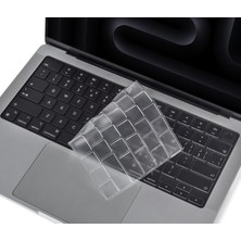 Apple MacBook Air 13.6 M2 Çipli 2022 Sıvı Geçirmez Ultra Ince Koruyucu Silikon Klavye Ped A2681