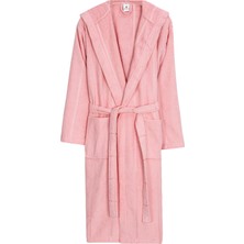 Verodis Italian Style Pamuklu Kadife Kapüşonlu Unisex Bornoz