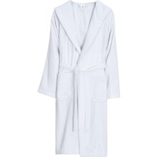 Verodis Italian Style Pamuklu Kadife Kapüşonlu Unisex Bornoz
