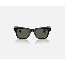 Meta Ray-Ban Wayfarer Akıllı Gözlük Parlak Siyah G15 Yeşil RW4006