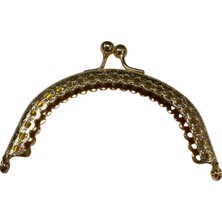 Elegantshop Metal Çanta Cüzdan Sapı Bursu 8 cm X8