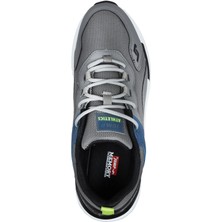 Jump 30607 Gri - Mavi Erkek Sneaker Günlük Spor Ayakkabı