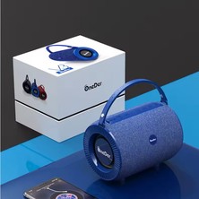 Qasul Premium Ses Si Taşınabilir Geniş Uyumluluklu Kablosuz Bluetooth Hoparlör Onederv3