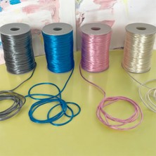HUR-AY PACK Parlak Paketleme ipi / 90 Metre 2mm Paket ipi /bileklik ipi/renkli ip