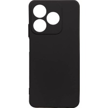 Realme C63 Kılıf Yumuşak Siyah Silikon