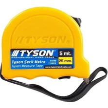Tyson Tayson Şerit Metre 5 Metre 5X25 Metre