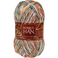Kürkçü Han Elmas 100 gr 190M Simli Örgü İpi SM106