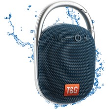TG-321 Su Geçirmez Taşınabilir Fm Radyo Sd Kart USB Destekli 500MAH 5W Baslı LED Işıklı Bluetooth Hoperlör