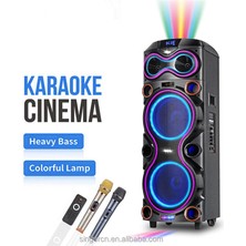 JT-1230 Speaker – 2X12 Inç 100W Gücünde Bluetooth Hoparlör