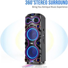 JT-1230 Speaker – 2X12 Inç 100W Gücünde Bluetooth Hoparlör