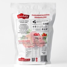 Fresheld Dondurularak Kurutulmuş Dilimlenmiş Çilek 100 gr