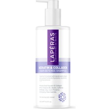 Laperas Keratin & Collagen Vegan Saç Bakım Şampuanı 400 ml 2'li Paket