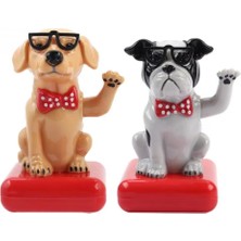 Ttt Güneş Enerjili Sallanan Köpek Figürü