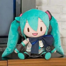 Yellow Orange 32CM Hatsune Miku Peluş Oyuncak Anime Bebek (Yurt Dışından)
