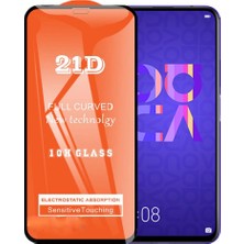 Huawei Nova 5t Ekran Koruyucu 21D Kırılmaz Cam Kavisli