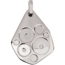 Energetix Kristalli Altıgen Manyetik Kolye Ucu