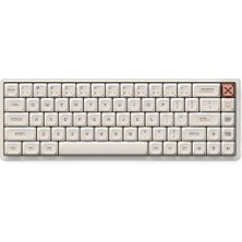 Iqunıx MAGI65 Ochre White Rgb Kablosuz Hotswap Mekanik Gaming Klavye