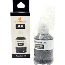 Oldem Plus Canon Gı-40/ Canon Pixma G6040 Muadil Mürekkep Siyah Renk