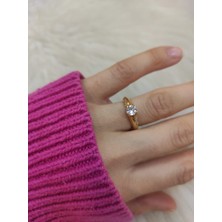 Nişantaşı Accessories Zirkon Tektaş Yüzük