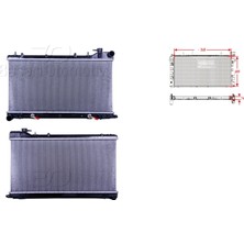 Su Radyatörü Brazing At - 45111-FC340 Wisco - Subaru Impreza 98-00. Forester 98-02 Uyumlu