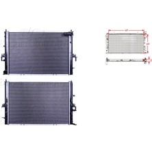 Wisco Su Radyatörü Brazing Mt-At 449X648X22 – GRD1055 Wisco – ROVER75 1.8. 2.0. 2.0cdtı Uyumlu