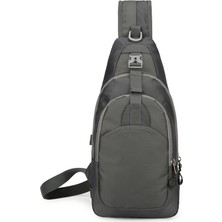Lıcorıce Ilkbahar ve Yaz Yeni Erkek Çok Fonksiyonlu Göğüs Çantası Bisiklet Göğüs Çantası Açık Omuz Crossbody Göğüs Çantası Spor Cep Telefonu Çantası (Yurt Dışından)