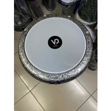 Vatan Alüminyum Döküm Gri Kırçıllı Darbuka/çömlek KOD6218