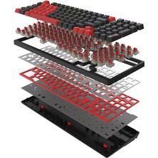 Bloody S98 Fıre Black Hot Swappable Kablolu Rgb Mekanik Gaming Klavye