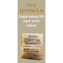 Filiz Zeytincilik Doğal Kabak Lifli Eşek Sütlü Sabun