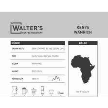 Walter's Coffee Roastery Kenya - Wanrıch - 250 gr