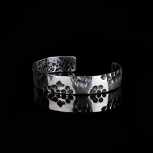 Takı925 925 Ayar Gümüş Erkek Kelepçe Bileklik Modeli