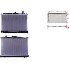 Wisco Su Radyatörü Brazing At 400X675X16 mm – 25310-34050 Wisco – Hyundai Sonata 2.0 93-98 Uyumlu