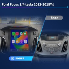 Conio Ford Focus 3/4 Tesla (2012-2018) Android Kablosuz Carplay Navigasyon Multimedya Ekran